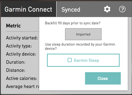 Recording and importing Sleep into ithlete Pro