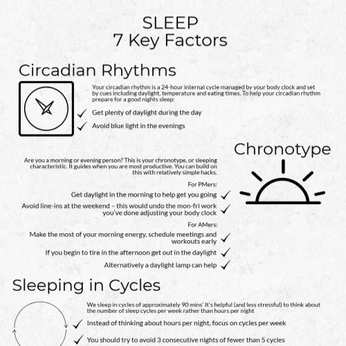 7 key sleep factors – could you improve yours?