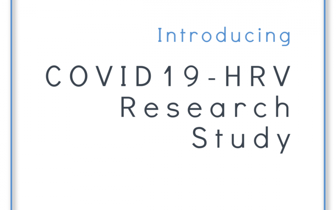 We’ve been awarded a grant to research the relationship between COVID19 and HRV!